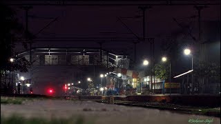 Indian Railways  Non Stop Speedy Electric  Diesel Railroad Action on the DelhiMoradabad Line [upl. by Itsyrk173]