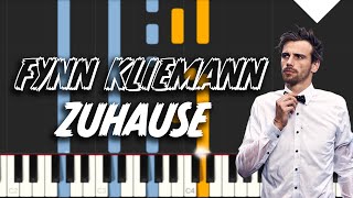 Zuhause  Fynn Kliemann Piano Tutorial [upl. by Deery]