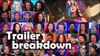 Arcane Season 2  Official Trailer  2024  Reaction Mashup amp Trailer Breakdown [upl. by Hilar]