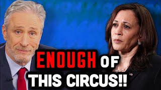 Democrats STUNNED Jon Stewart TURNS on Kamala Im DONE [upl. by Komsa]