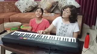 quotTune raat gavayi soye kequot piano cover by Mrigakshi amp Manika [upl. by Abernathy]