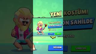 Byron Sahilde Aldım Ama Deydi Mi Sizce brawlstars brawstar brawl bs gaming games gamers [upl. by Meuse]