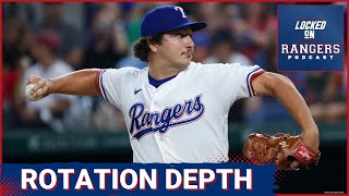 Can Texas Rangers prospects Jack Leiter Owen White provide needed firsthalf rotation depth [upl. by Myrle921]