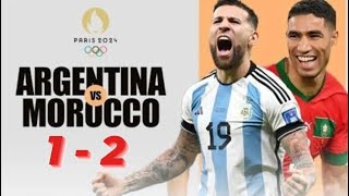 Argentina vs Morocco Paris Olympics 2024 [upl. by Brianna]