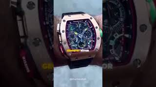 Floyd Mayweathers 275k Richard Mille Skeleton Watch [upl. by Bruns]