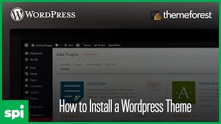 How to buy and upload a WordPress theme from Themeforest [upl. by Standice414]