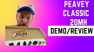 Peavey Classic 20MH Mini Head DemoReview [upl. by Une]