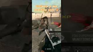 Ultimate 1 man wrecking crew 🔥 warzone callofduty cod [upl. by Silloh405]