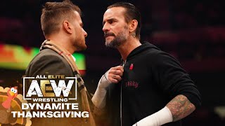 CM Punk amp MJF The Moment the World Has Been Waiting for Didnt Disappoint  AEW Dynamite 112421 [upl. by Attenna]