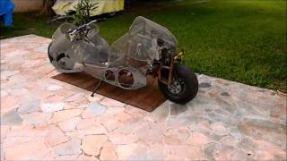 Akira bike projeto  HomeMade  parte 3 [upl. by Elirpa]