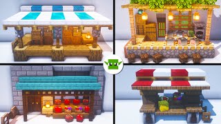 Minecraft  20 Small Shops Build Ideas and Inspiration [upl. by Yllime]