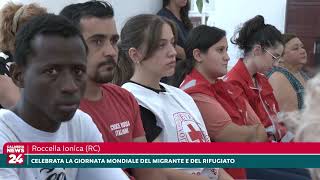 Roccella Ionica Celebrata la Giornata Mondiale del Migrante e del Rifugiato [upl. by Hgeilyak]