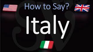 How to Pronounce Italy CORRECTLY [upl. by Aryamoy]