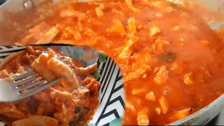 How to cook Tripe or Trippa  a typical food in Sardinia Italy [upl. by Ennahgiel]