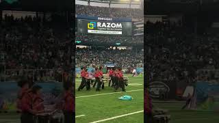 Cadence at the NFL Black Friday Game in MetLife shorts drumline percussion marchingband [upl. by Wiencke]