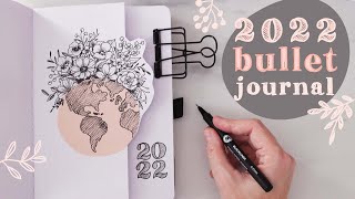 2022 Yearly Bullet Journal Setup  Every Spread You’ll Need This Year [upl. by Tarrsus]