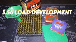 556 LOAD DEVELOPMENTAccurate 2495Hornady 55 Hr SPCannelure [upl. by Peih]