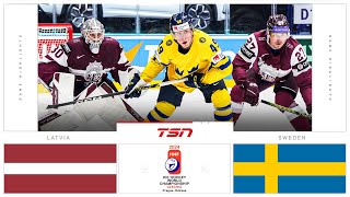 Latvia vs Sweden HIGHLIGHTS  2024 Mens World Hockey Championships [upl. by Aiak410]