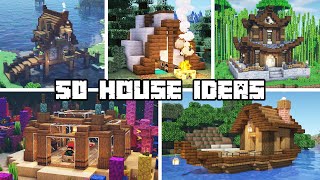 50 Minecraft House Ideas for your Survival World [upl. by Imalda]