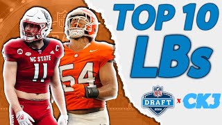 The Top 10 Linebackers In The 2024 NFL Draft [upl. by Chapland471]