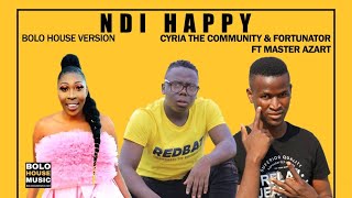 Cyria the Community amp Fortunator  Ndi Happy Ft Master Azart Official Audio [upl. by Arratal]