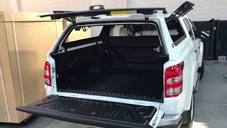 Snow White 2017 MQ Mitsubishi Triton with UniUte canopy and tub liner [upl. by Sulihpoeht766]