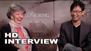 The Conjuring James Wan amp Lorraine Warren Official Interview Part 2  ScreenSlam [upl. by Eimar]