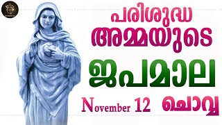 Rosary Malayalam I Japamala Malayalam I November 12 Tuesday 2024 I Sorrowful Mysteries I 630 PM [upl. by Emmerich]