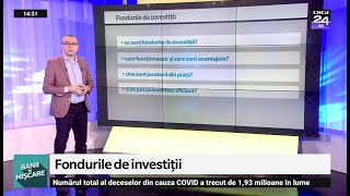 Principalele avantaje și dezavantaje ale fondurilor de investiții  Digi24 Banii în mișcare [upl. by Retep]