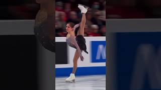 Isabeau Levito 😍 isabeaulevito figureskating worldchampion [upl. by Alisa]