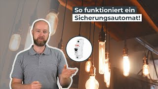 Wie funktioniert ein Sicherungsautomat  Wissen in 3 Minuten [upl. by Marian498]