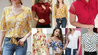 50💖 Hermosas Blusas para mujer Blusas de moda 2022 [upl. by Ettennyl589]