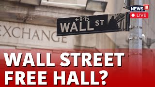 Wall Street LIVE Updates  Wall Street Plunges As US Recession Fears Jolt Global Markets  N18G [upl. by Drageruaeb]