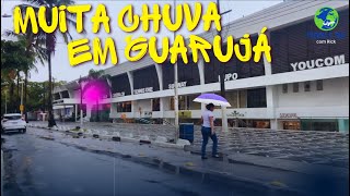 GUARUJA HOJE MUITA CHUVA [upl. by Nostets]