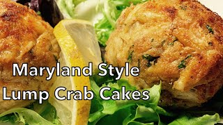 Maryland Style Lump Crab Cakes [upl. by Sillihp339]