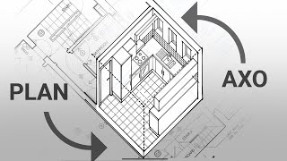 The FASTEST Way to Draw Axonometric [upl. by Aurel]