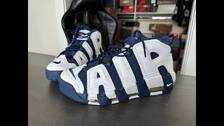 Nike Air More Olympics Uptempo 96 2024 On Feet Review [upl. by Marcille]