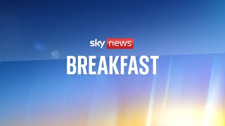 Sky News Breakfast Police officers injured after rival protest groups face off in Plymouth [upl. by Eerual]