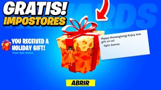 3 NUEVOS REGALOS GRATIS para TODOS de FORTNITE IMPOSTORES 😱🎁 RECOMPENSAS GRATIS de FORTNITE [upl. by Notrub112]