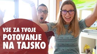 Vse za tvoje potovanje na Tajsko  Od A do Ž [upl. by Notyarb]