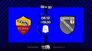 Roma 1927Vinumitaly Petrarca 45  9ª giornata  Serie A 20242025 [upl. by Meredeth]