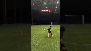 Simple Exercise to improve Dribbling Skills 🦵⚽ shorts youtubeshort shortsfeed football soccer [upl. by Lydia]