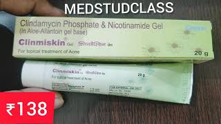 Clinmiskin cream clindamycin nicotinamide acne pimple cream Muhanse ke liye [upl. by Lorinda967]