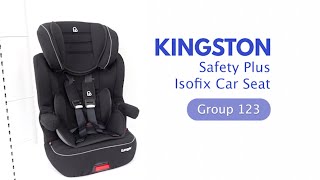 Puggle Kingston Safety Plus ISOFIX Group 123 Car Seat [upl. by Ennovaj]