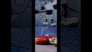 Mickey Mouse V’s lightning McQueen😂 plslikesubscribe [upl. by Anav]