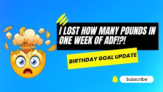 Intermitting Fasting  Alternate Day Fasting for 1 Week  Birthday Goal Results [upl. by O'Toole473]