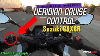 Veridian Cruise  Thoughts amp First Impression  DISCOUNT  GSX8R Suzuki  MixedGrid  Cruise Control [upl. by Naujej528]