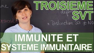 Immunité et système immunitaire  SVT  3e  Les Bons Profs [upl. by Ayirp]