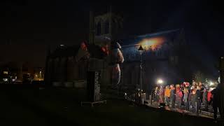 ABOUT US live projection onto Paisley Abbey Monday 28th February 2022 [upl. by Happy]