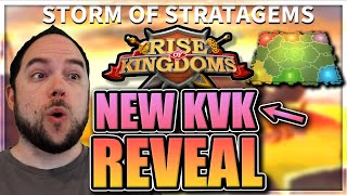 Storm of Stratagems KvK Map Revealed Rise of Kingdoms [upl. by Steiner710]